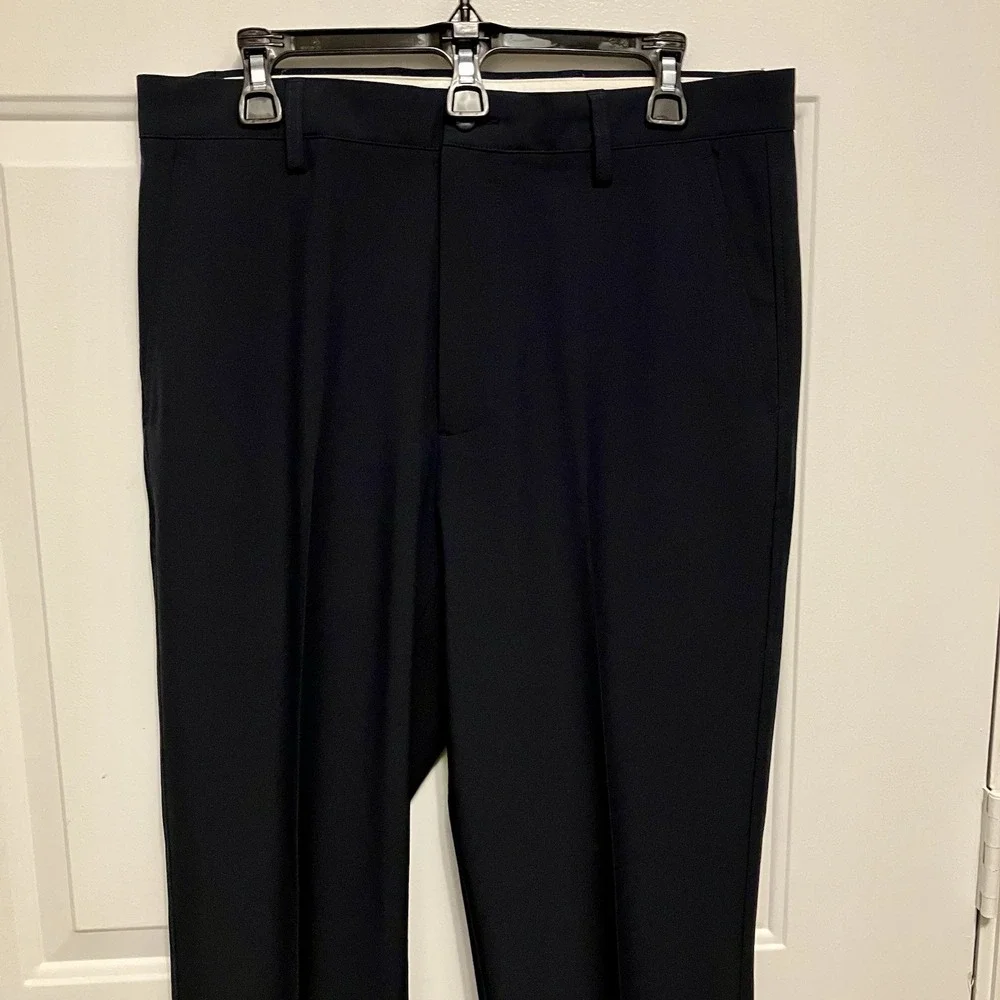 FJ Foot Joy Chino Pants Men's 34x32 Blue Golf‎ Stretch Straight Fit
